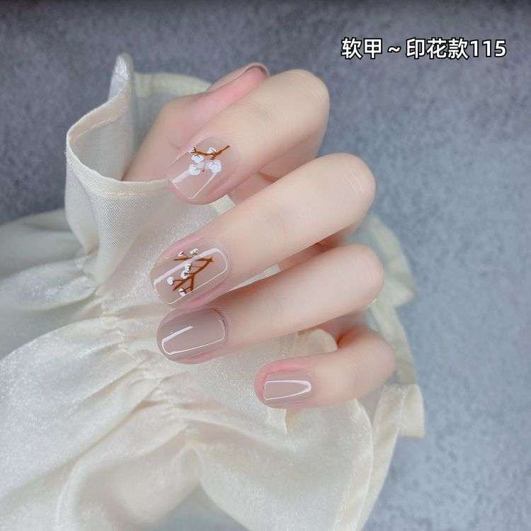 Short Press on Nails | Acrylic Nail Series from Nail York Style Number 101-146 - Image 8