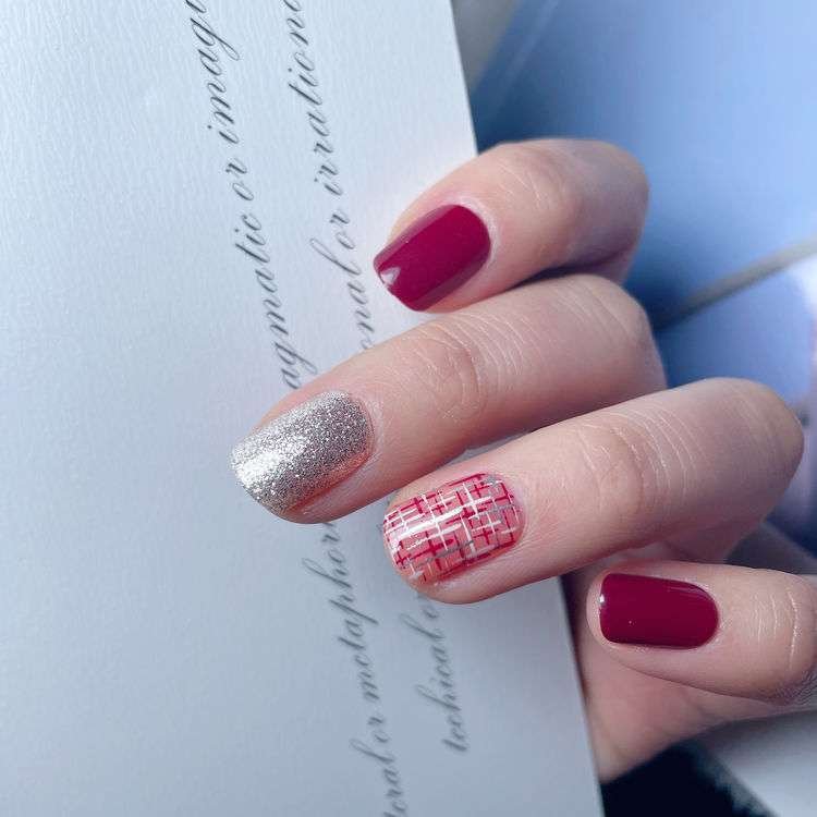 Short Press on Nails | Acrylic Nail Series from Nail York Style Number 101-146 - Image 9